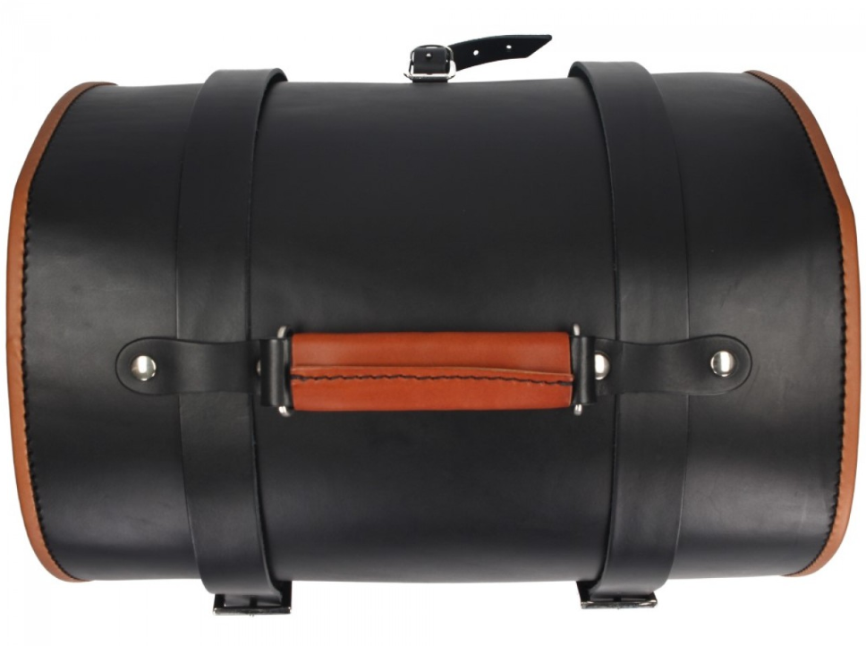 Original Vespa leather bag - Black