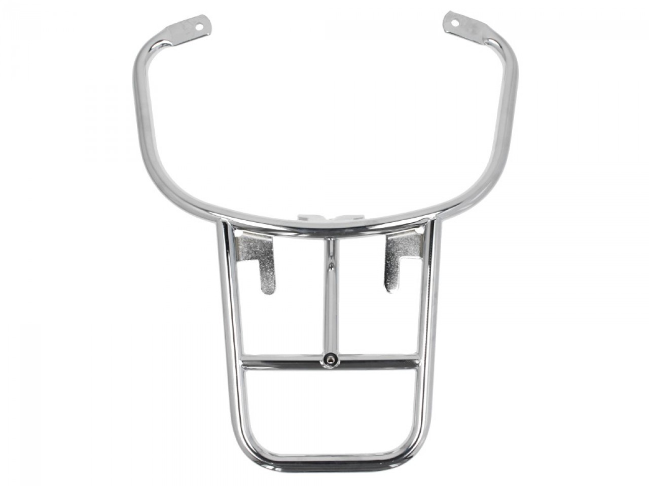 Top case carrier chrome Vespa LX / S