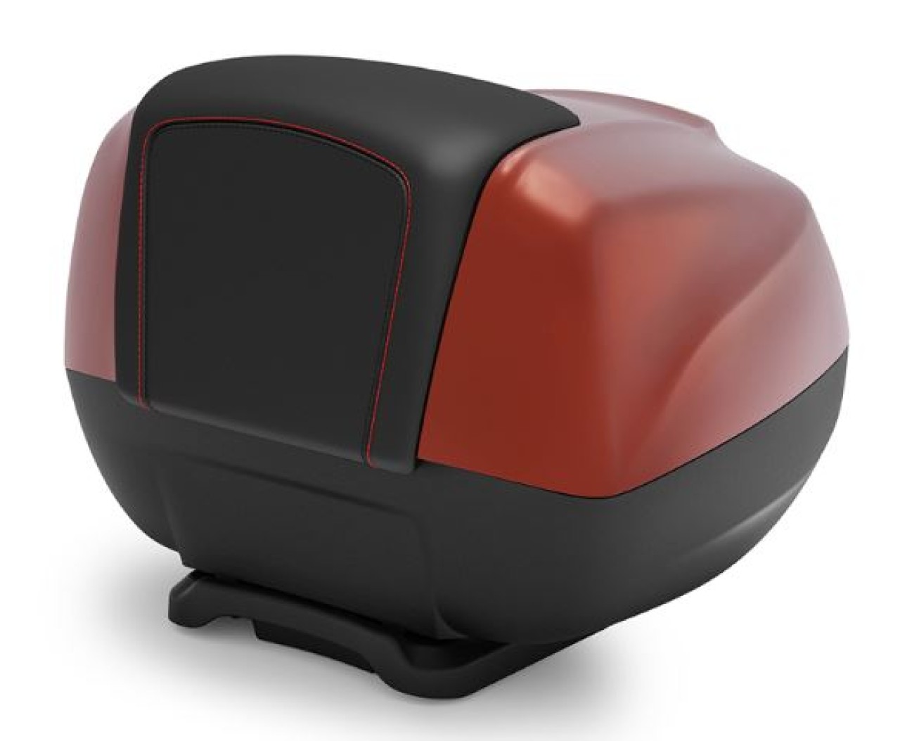 37L Top Case with Backrest for Piaggio MP3 HPE RST 400 Sport (2022) - Matte Orange A16