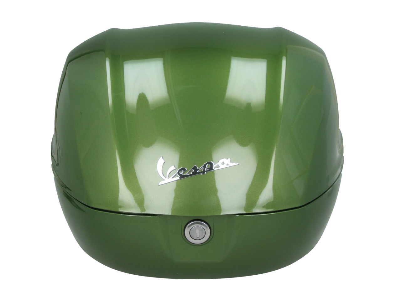 Vespa 32L Top Case, Glossy Green V28, Without Backrest