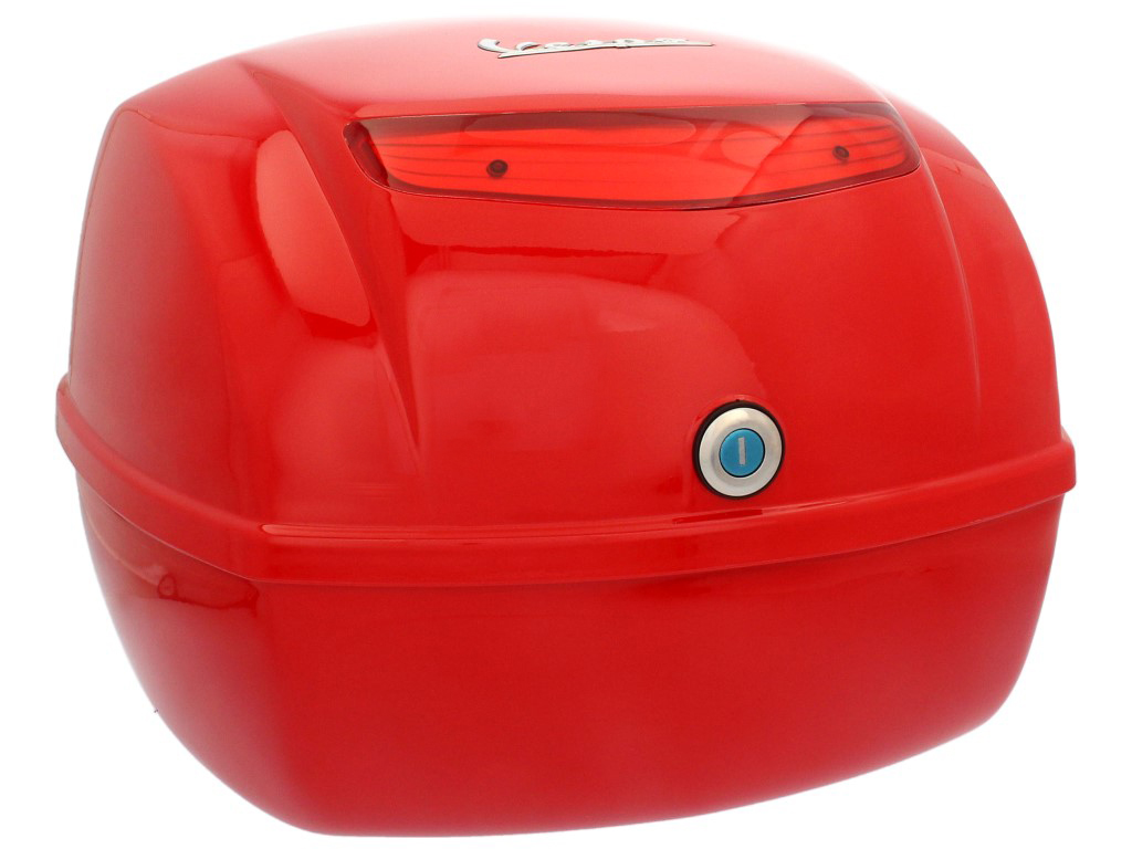 Original top case for Vespa LX / S / PX - red dragon / passione 894