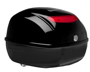 Original topcase for Vespa S / PX - black glossy 094