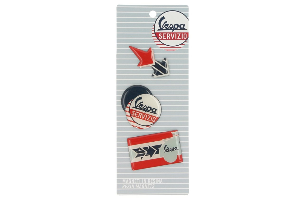 Vespa magnets, 3 pieces