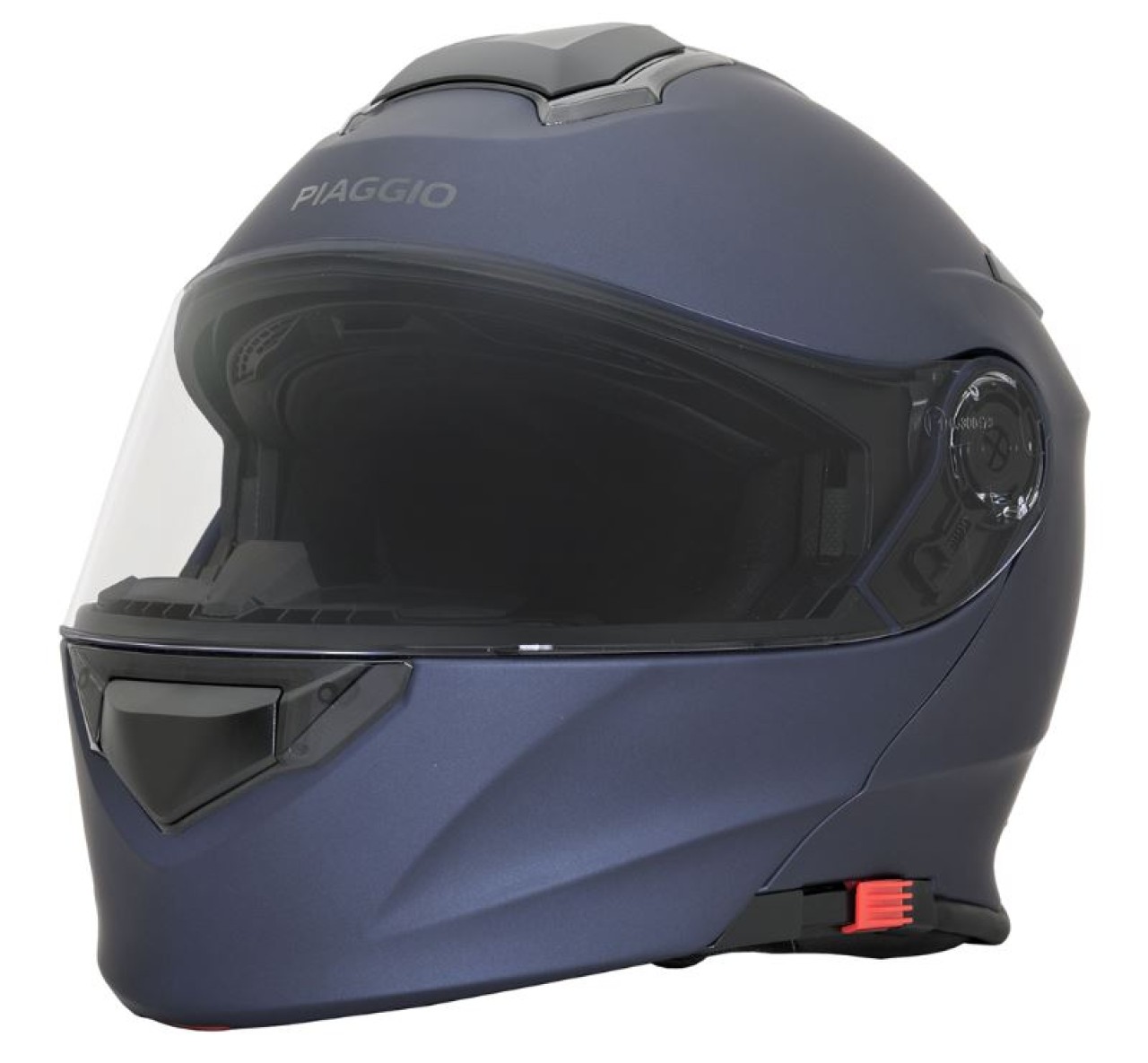 Piaggio modular helmet blue matt