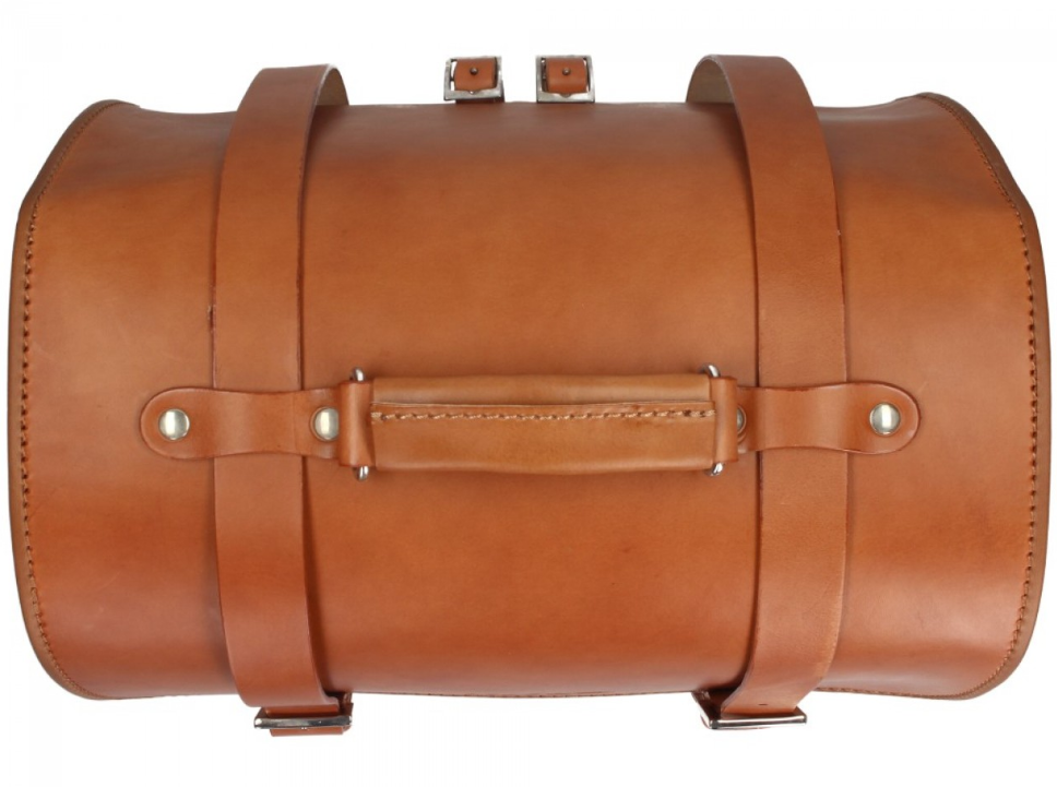 Original Vespa leather bag - Brown